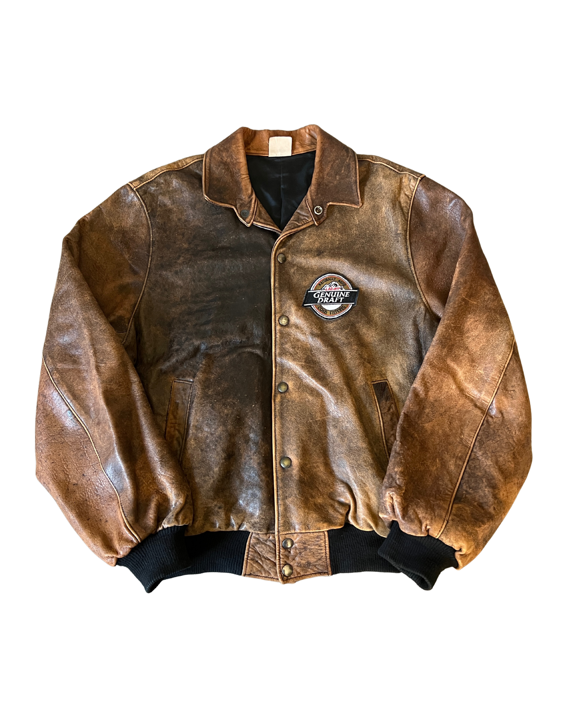 Chelley Leather Bomber