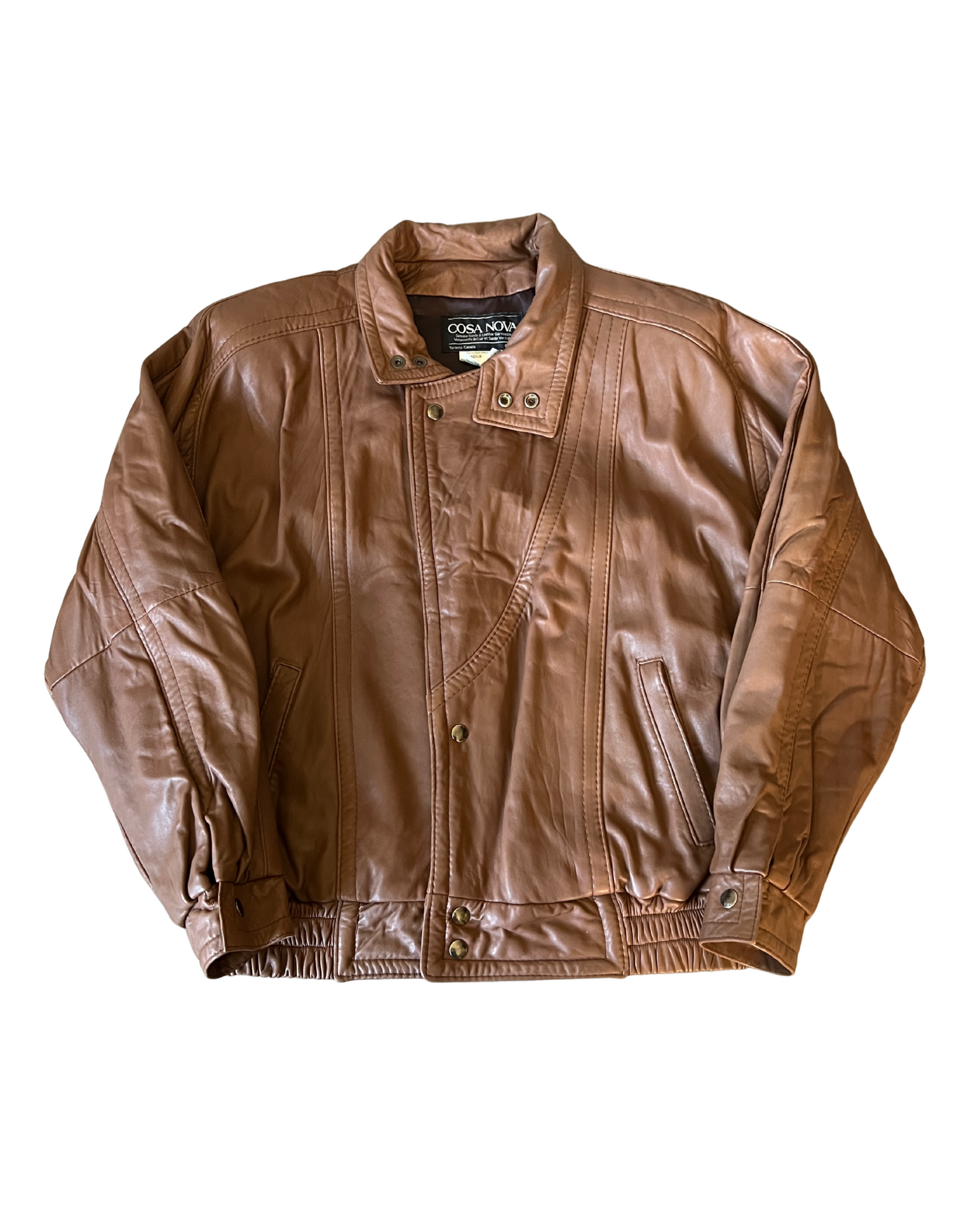 Casa Leather Bomber