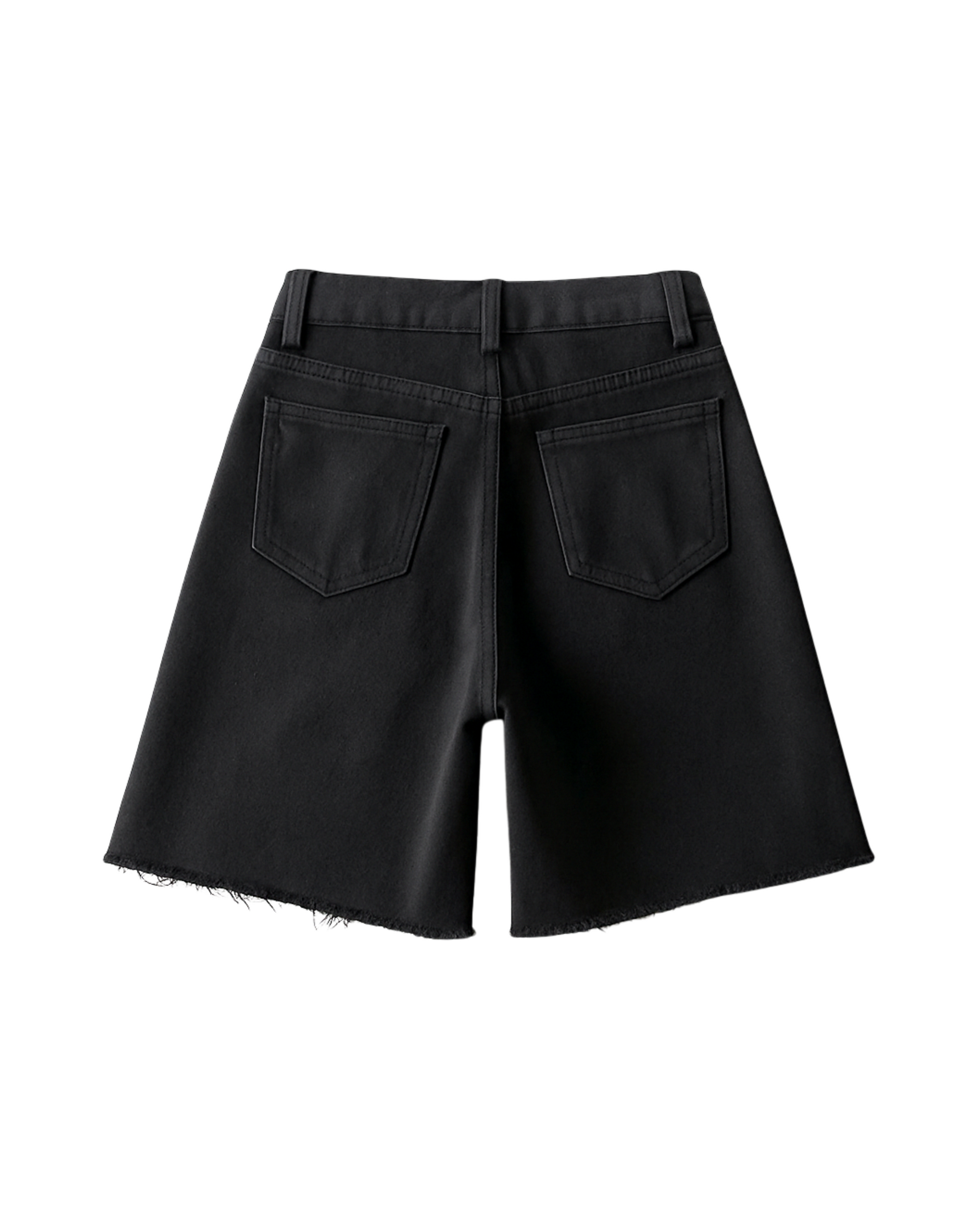 Black Vintage Jorts