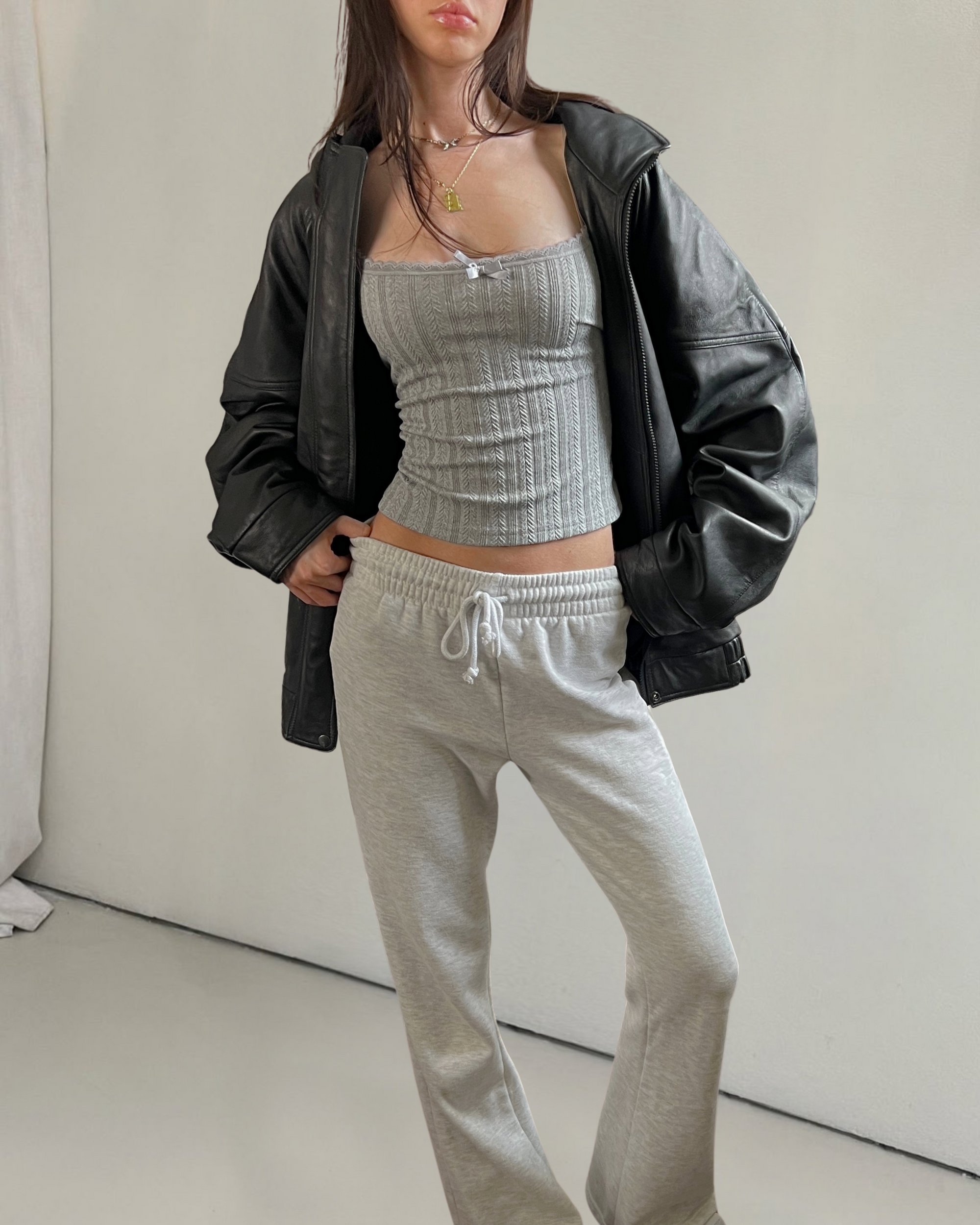 Sports Leather Bomber
