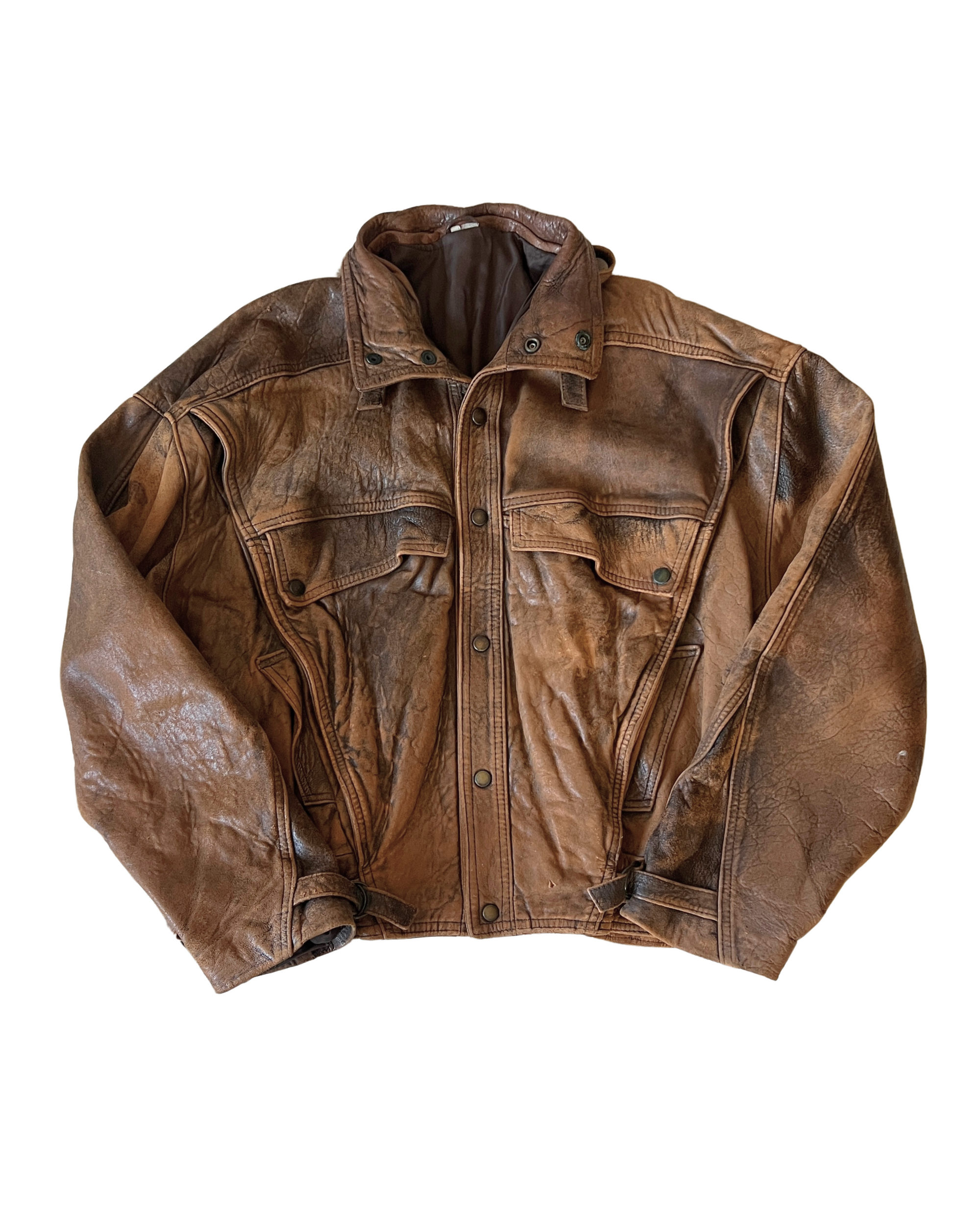 Dreamy Leather Bomber