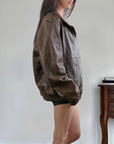 Argus Leather Bomber