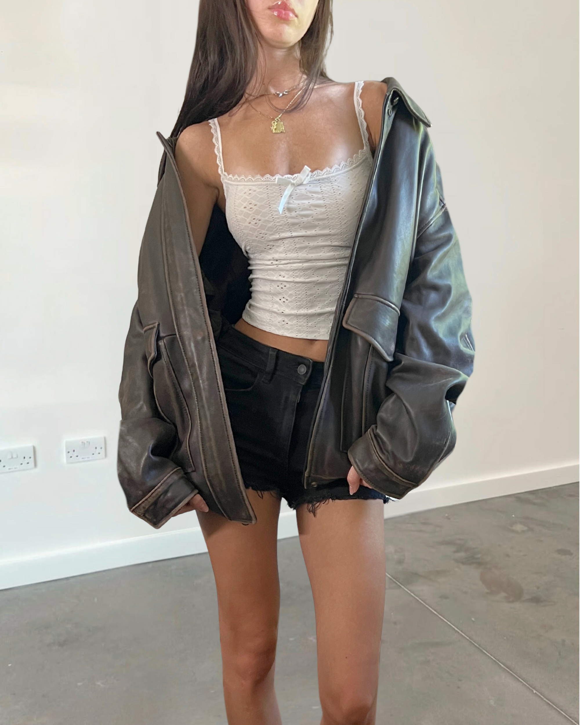 Danier Leather Bomber