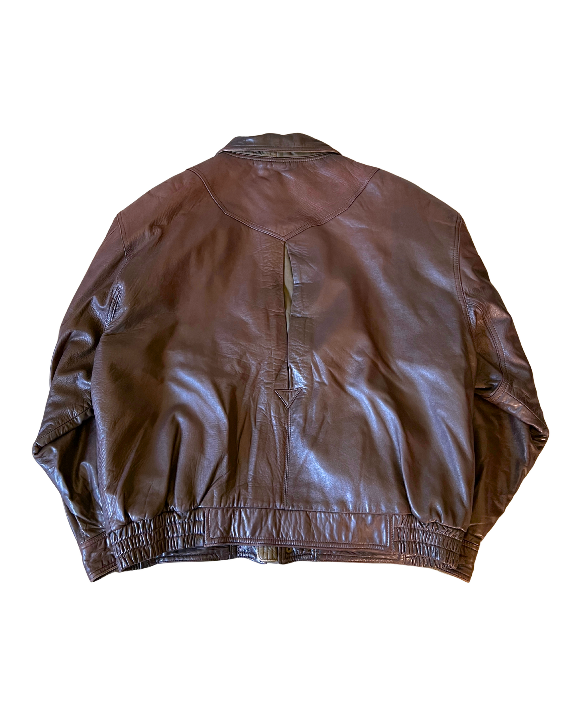 Bugatti Leather Bomber