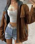 B&G Leather Bomber