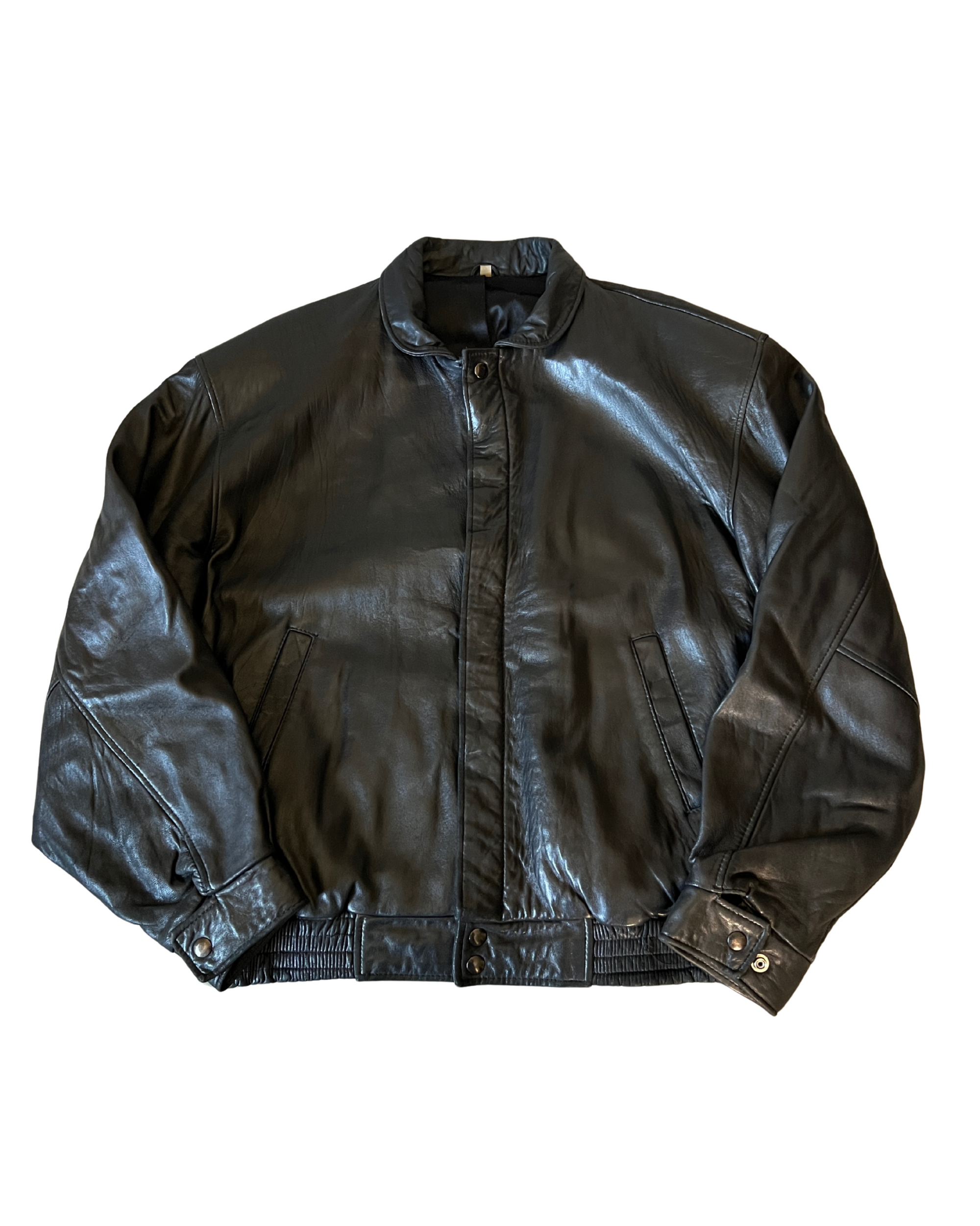 Skye Leather Bomber