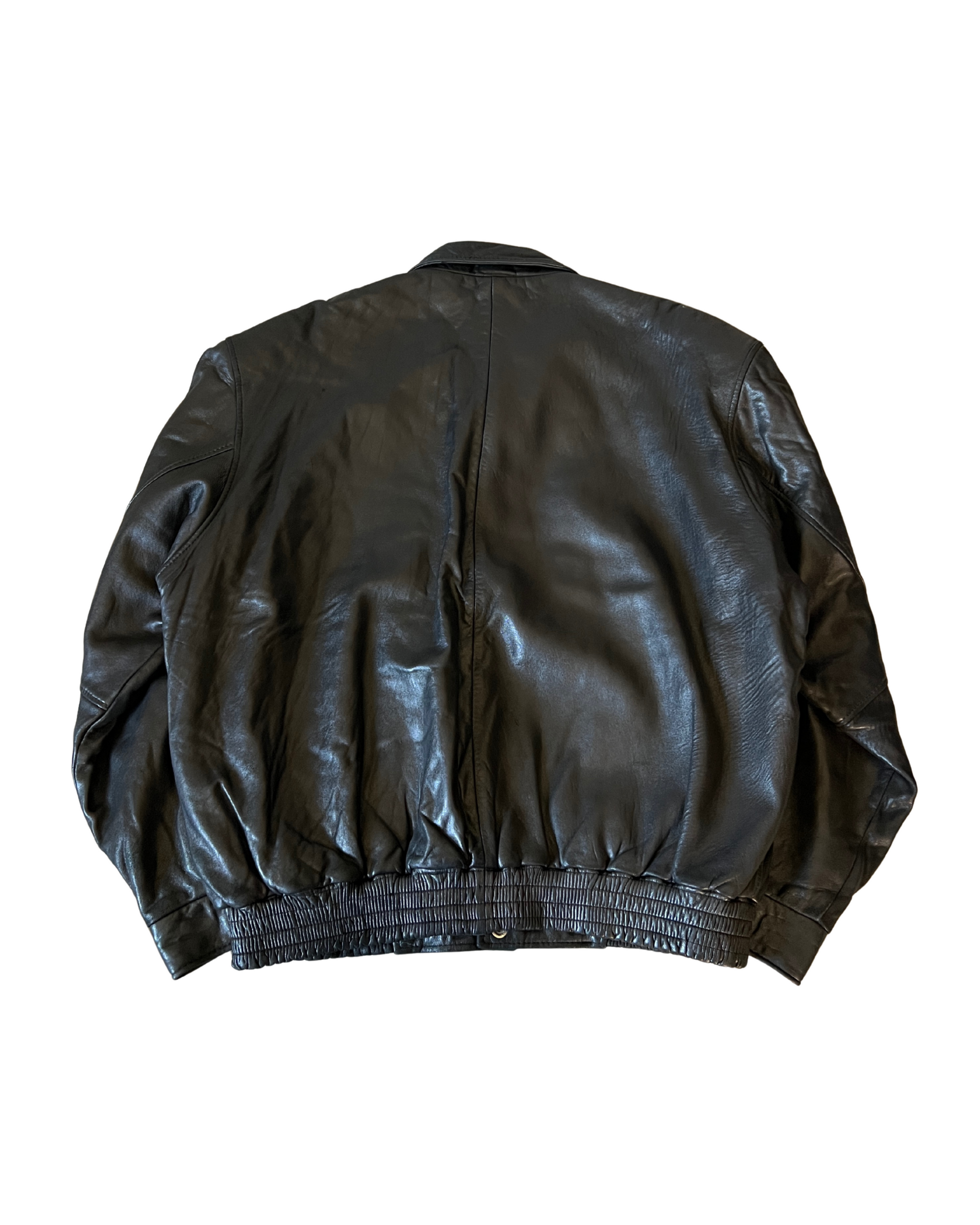 Skye Leather Bomber