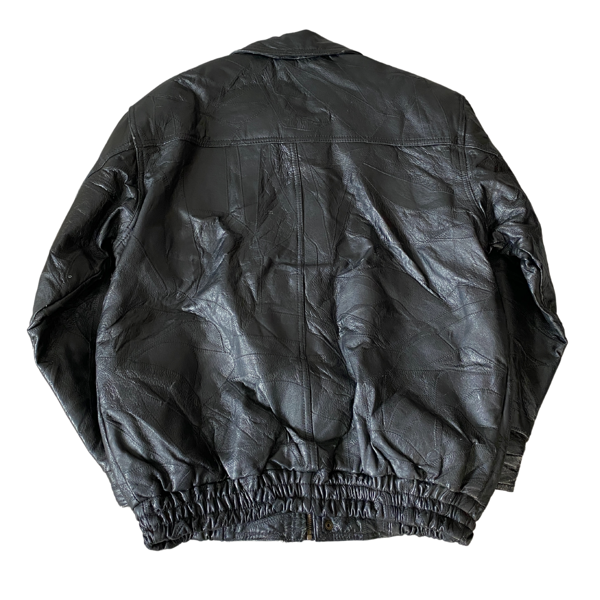 Napoline Leather Bomber