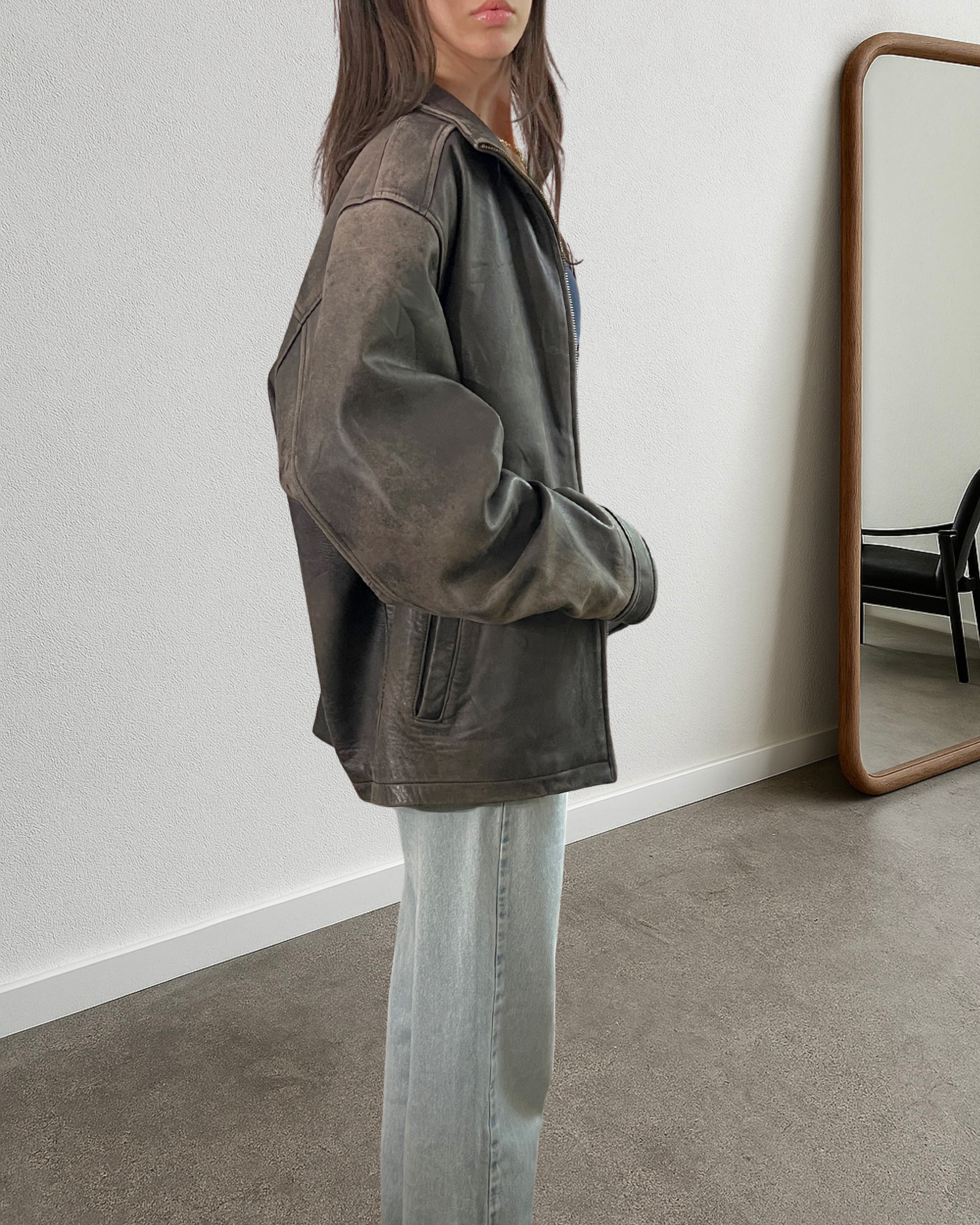 Alfani Leather Jacket