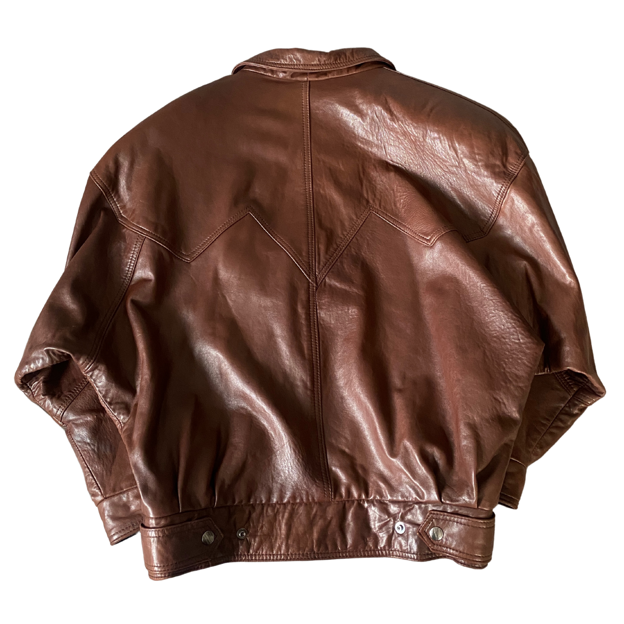 Di Capra Leather Bomber