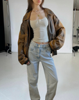 Dreamy Leather Bomber
