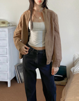 Surrey Suede Bomber