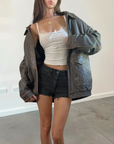 Danier Leather Bomber