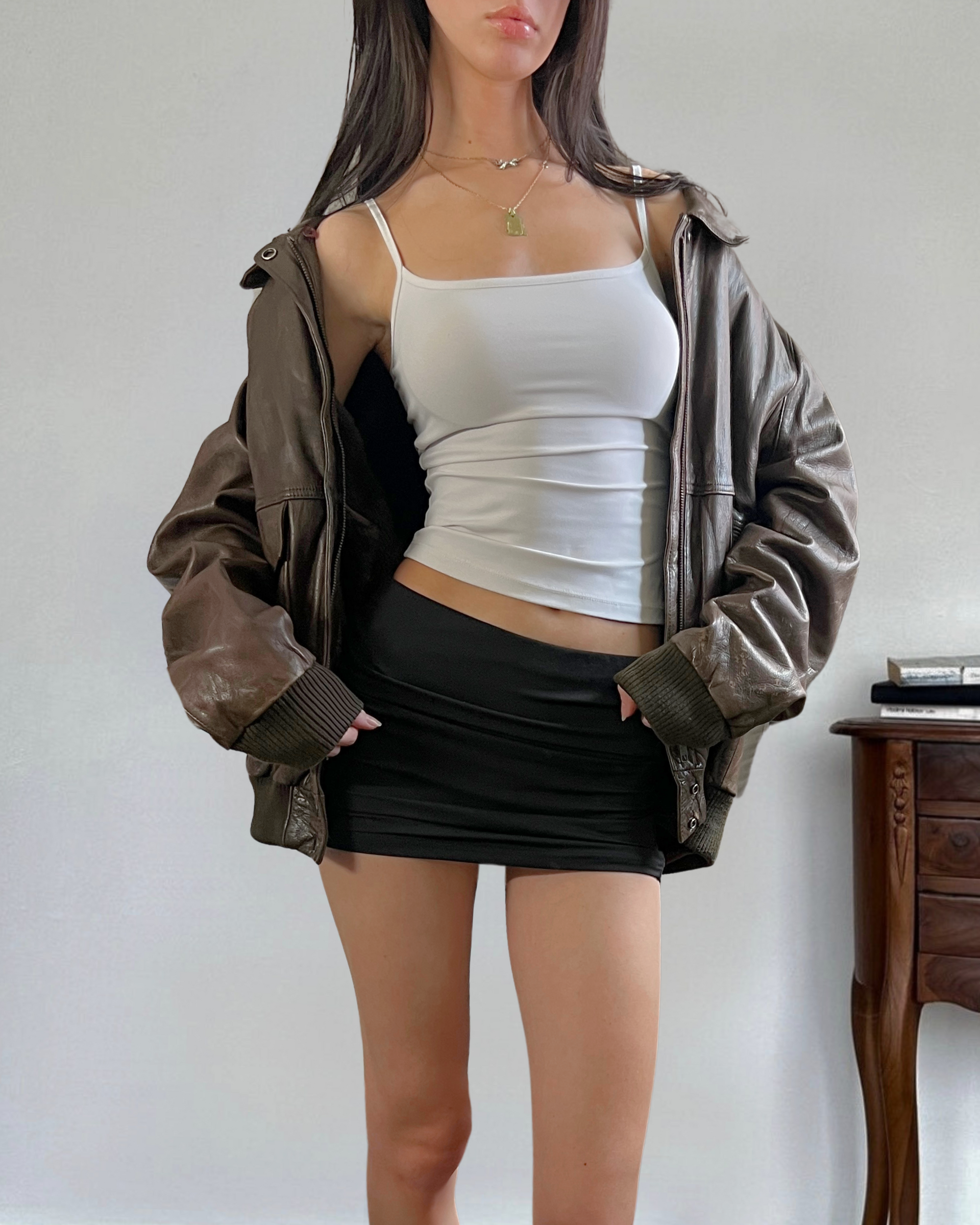 Argus Leather Bomber