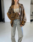 Dreamy Leather Bomber