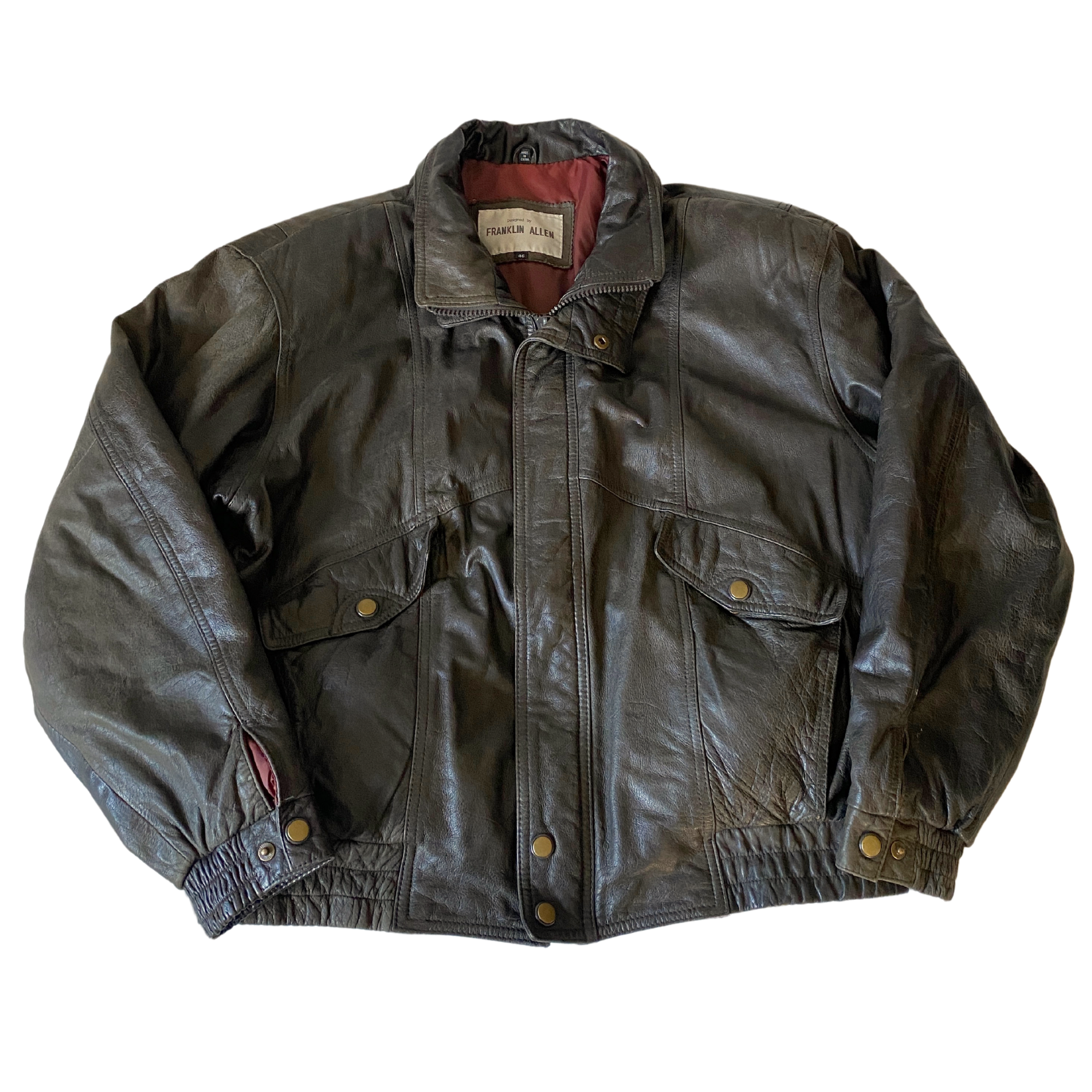 Franklin Leather Bomber