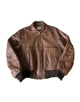 Harlow Leather Bomber
