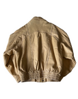 Butter Leather Bomber