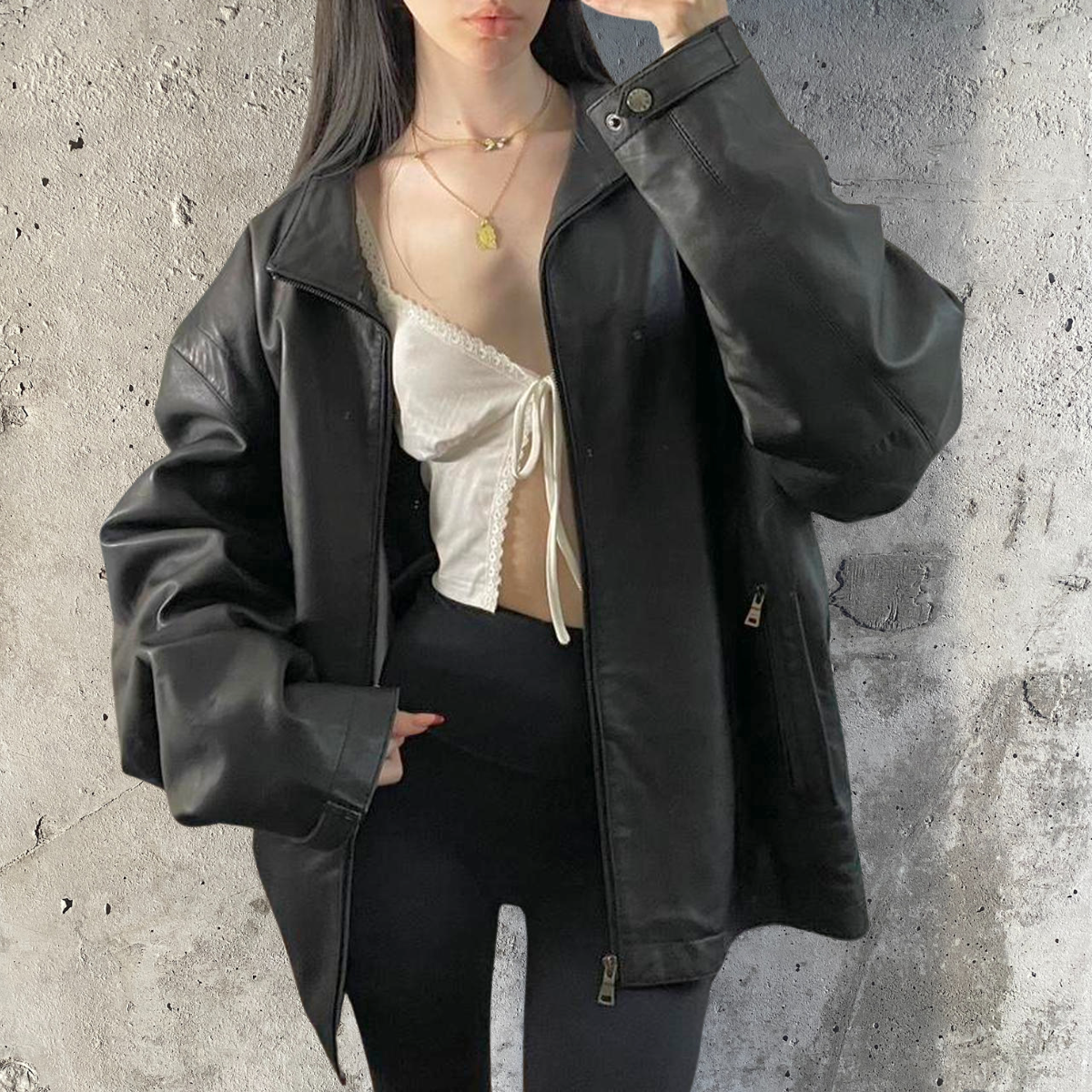 Izod Leather Jacket