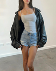 Danier Leather Bomber