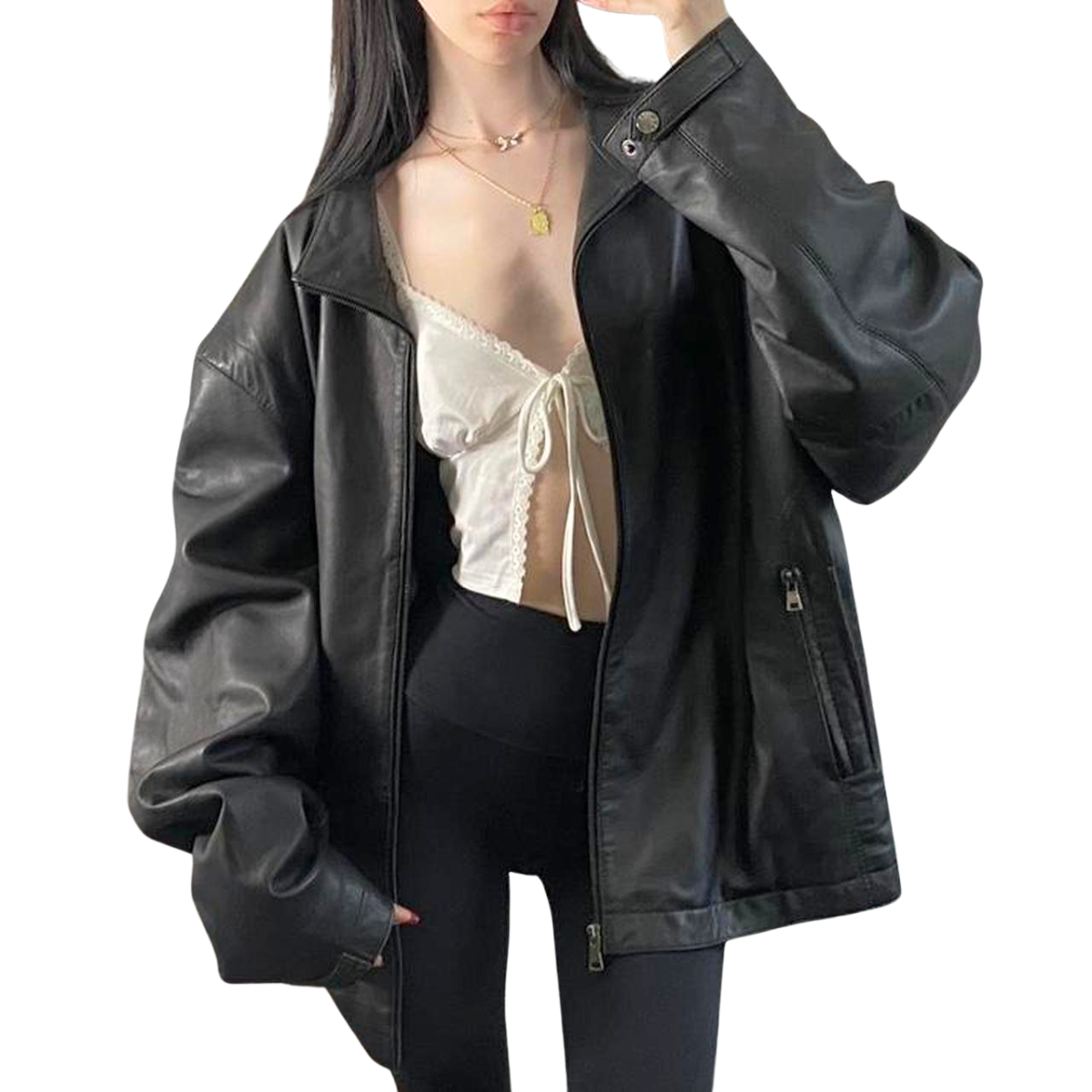 Izod Leather Jacket