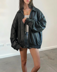 Danier Leather Bomber