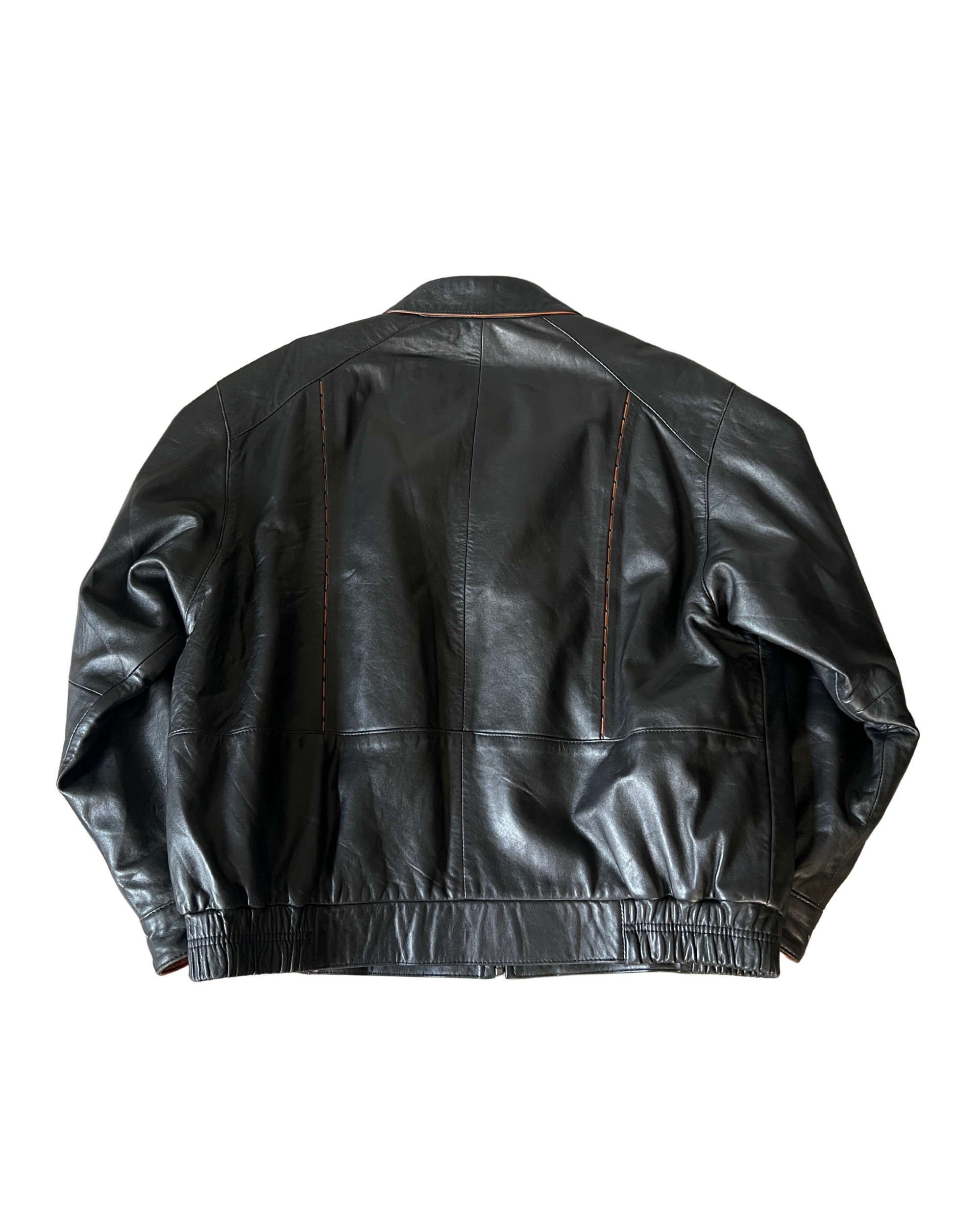 Yuan Leather bomber