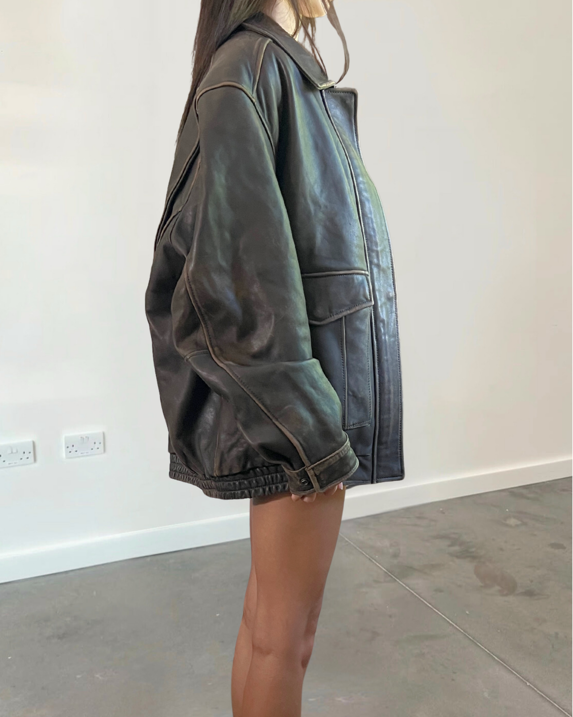 Danier Leather Bomber