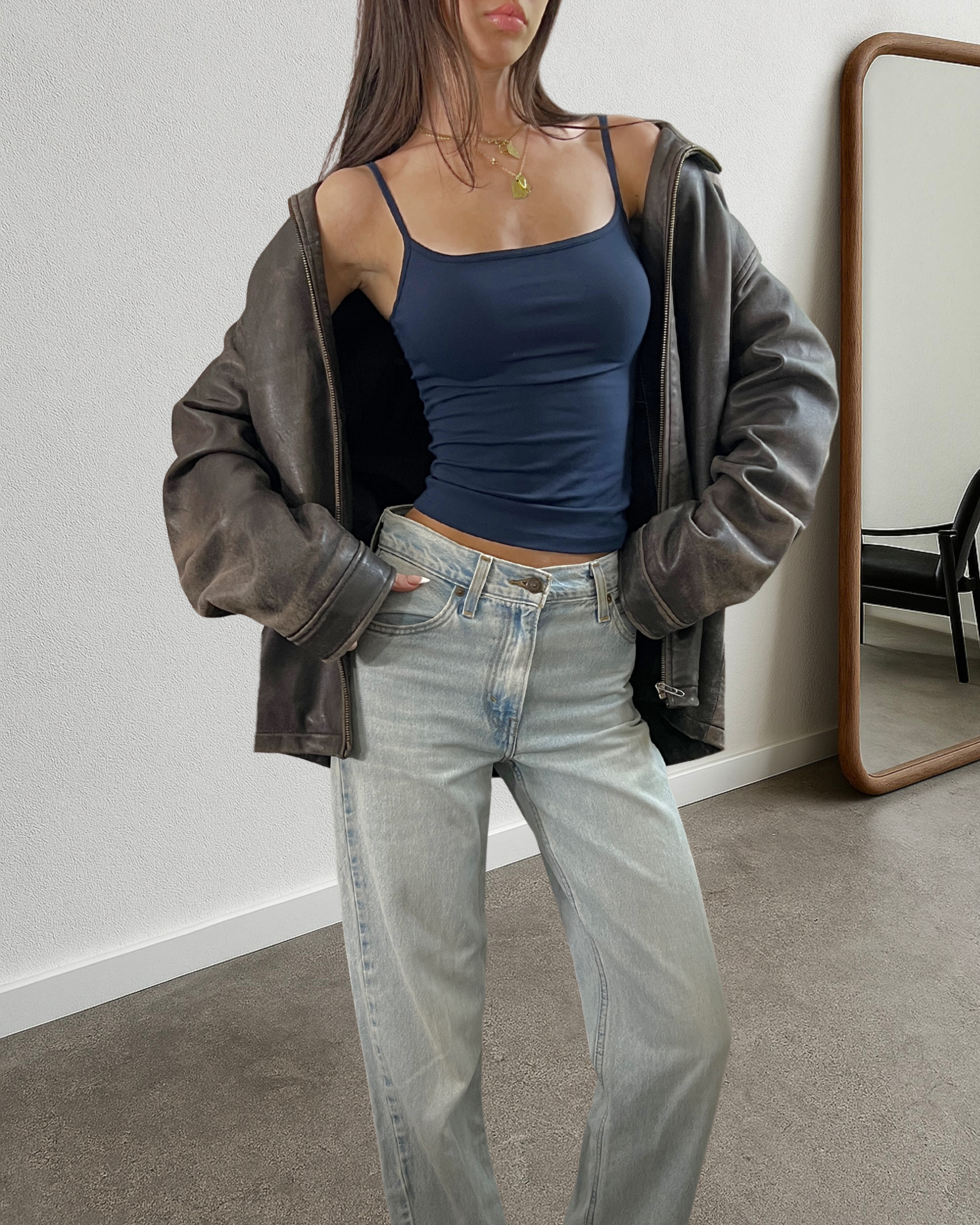 Alfani Leather Jacket