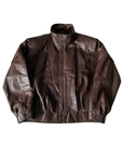 Barrel Leather Bomber