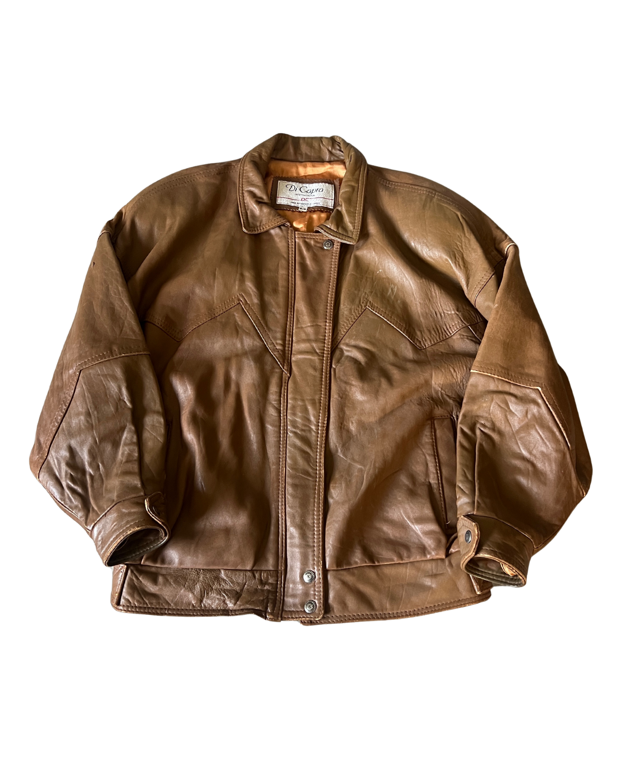 Capra Leather Bomber
