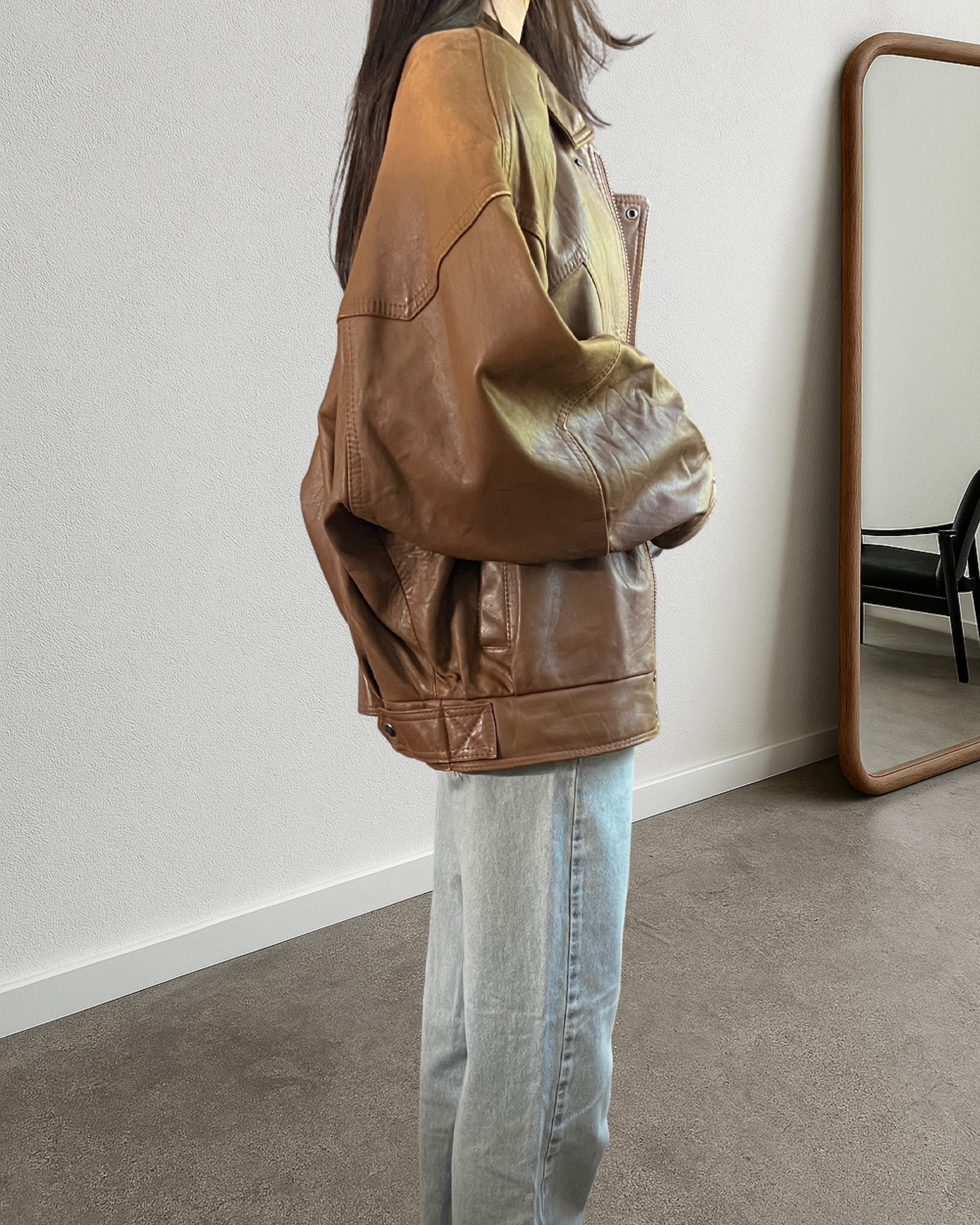 Capra Leather Bomber