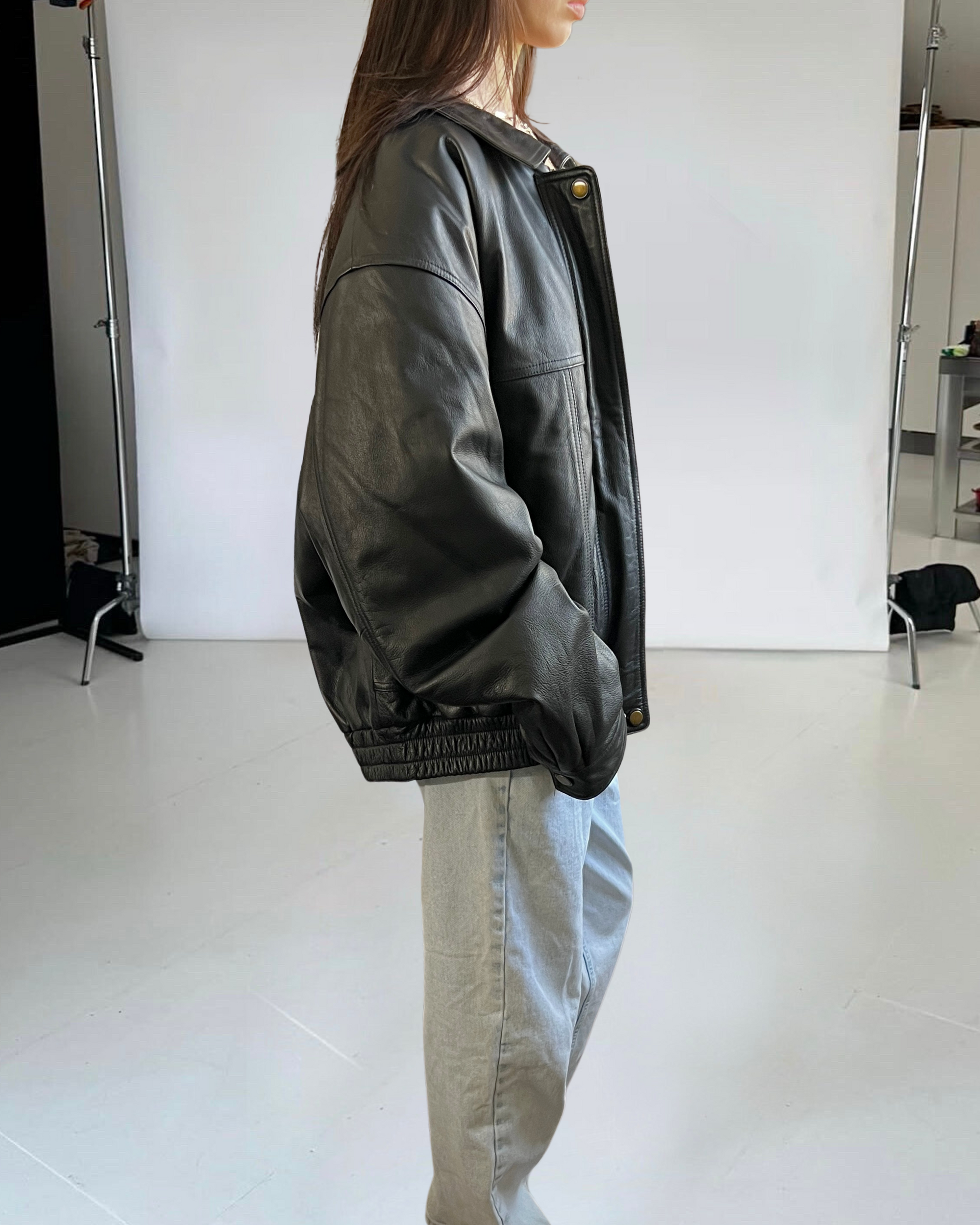 R&R Leather Bomber