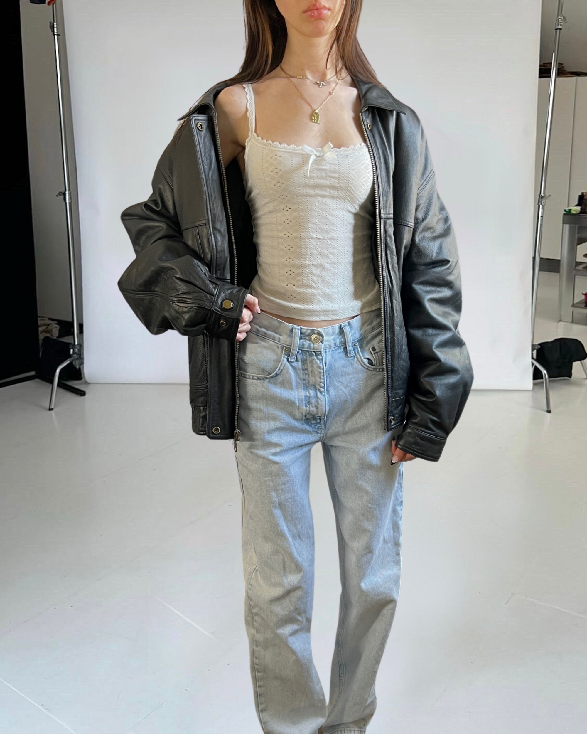 R&R Leather Bomber