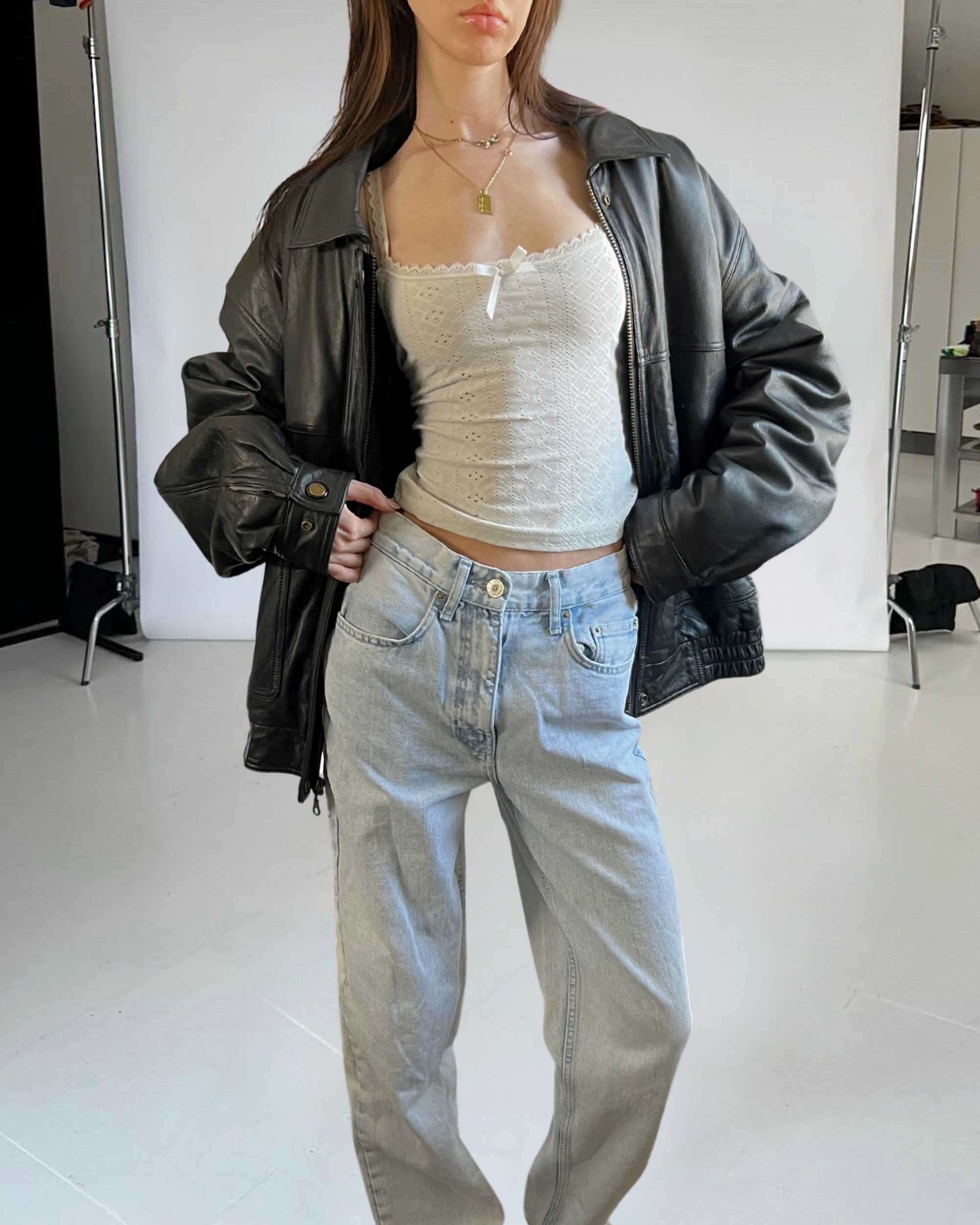 R&R Leather Bomber