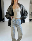R&R Leather Bomber