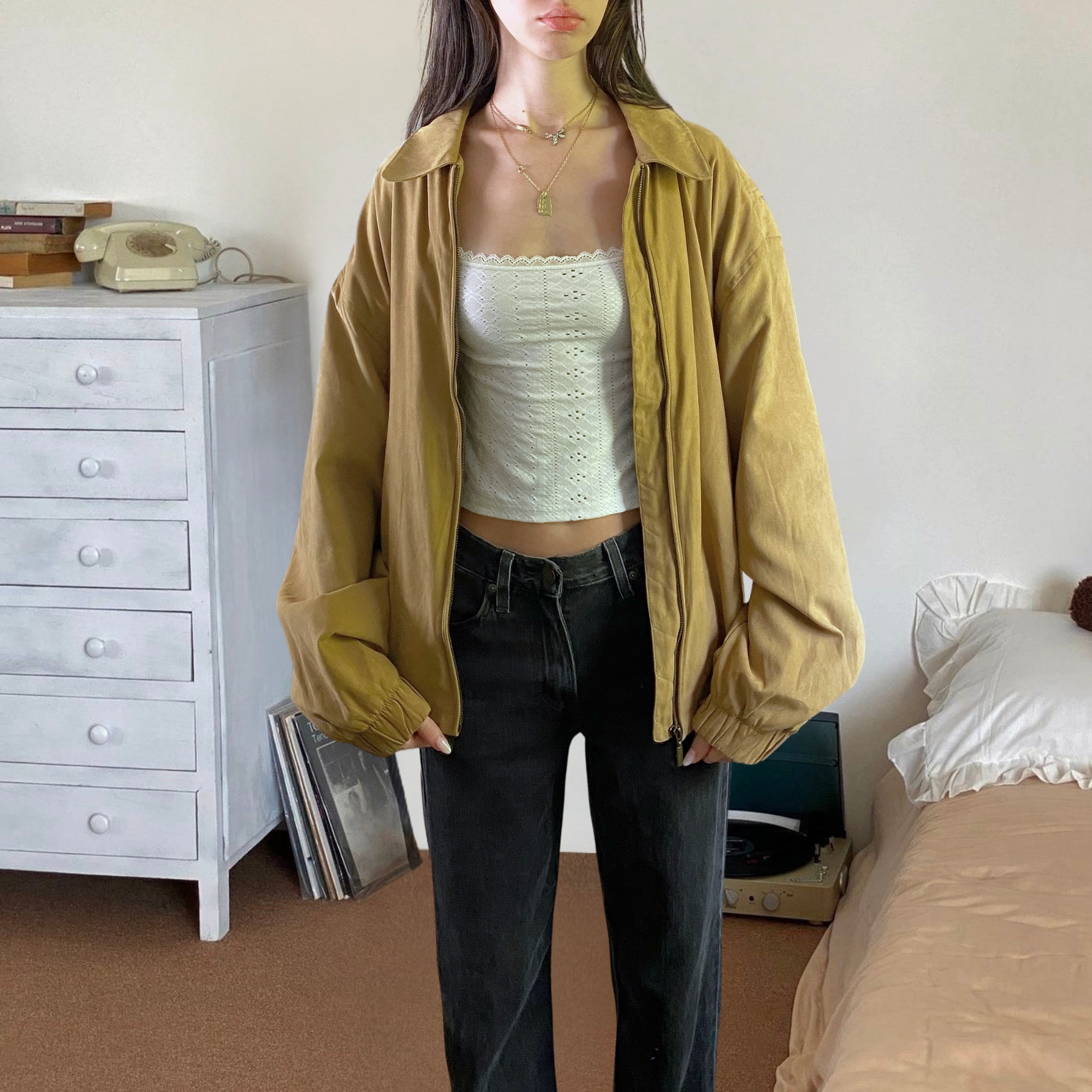 Van Suede Bomber