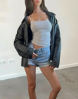 Sumac leather jacket