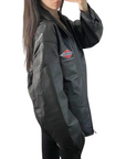 Polar Ridge Leather Bomber