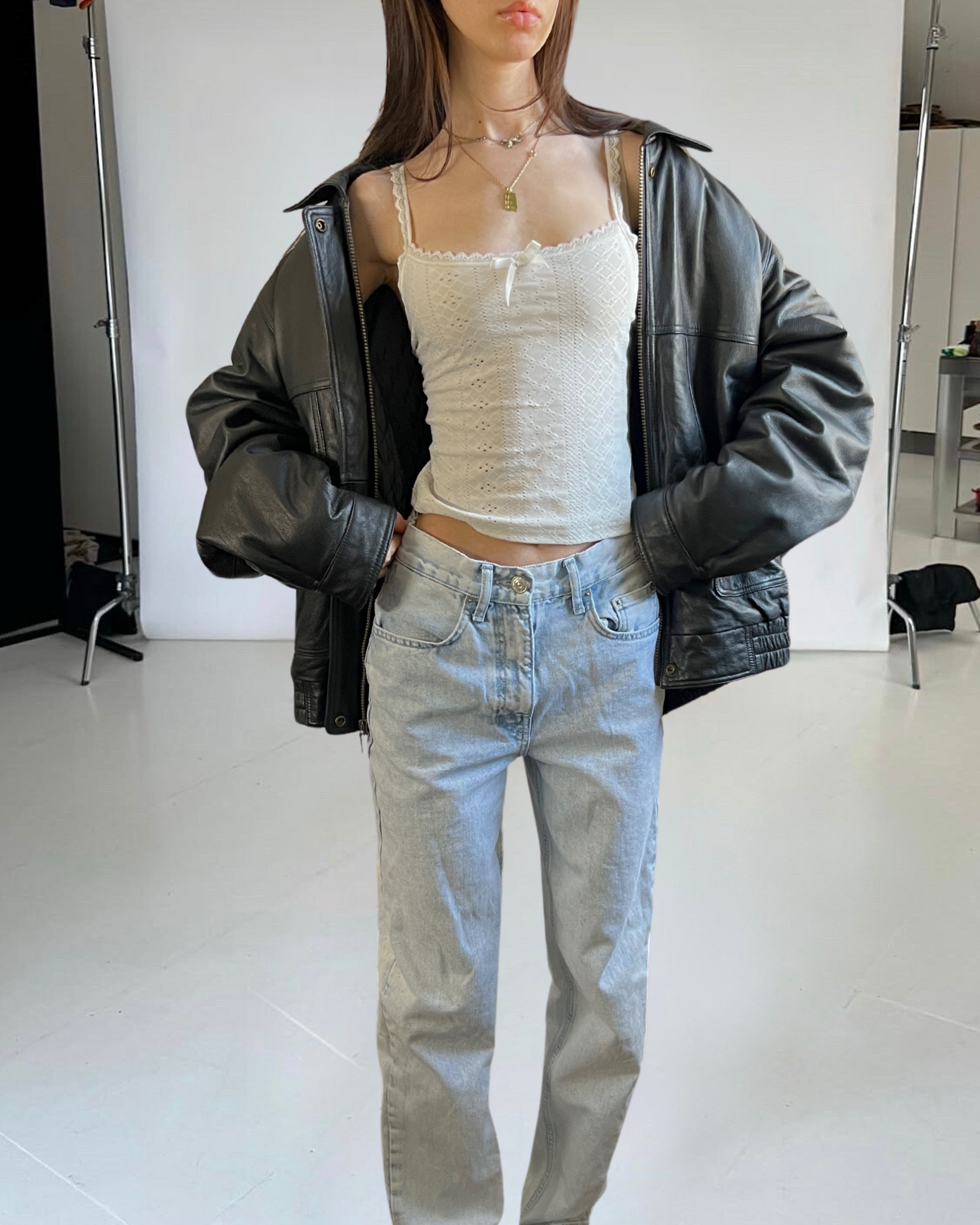 R&R Leather Bomber