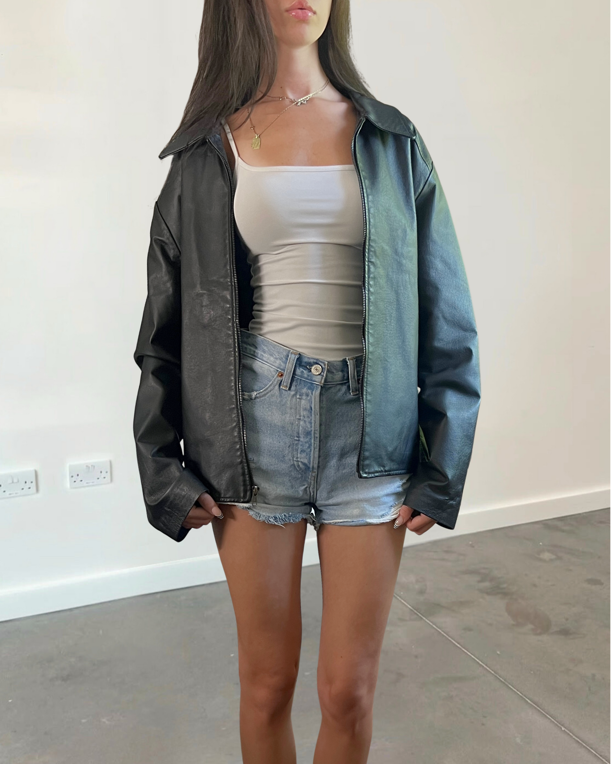Sumac leather jacket