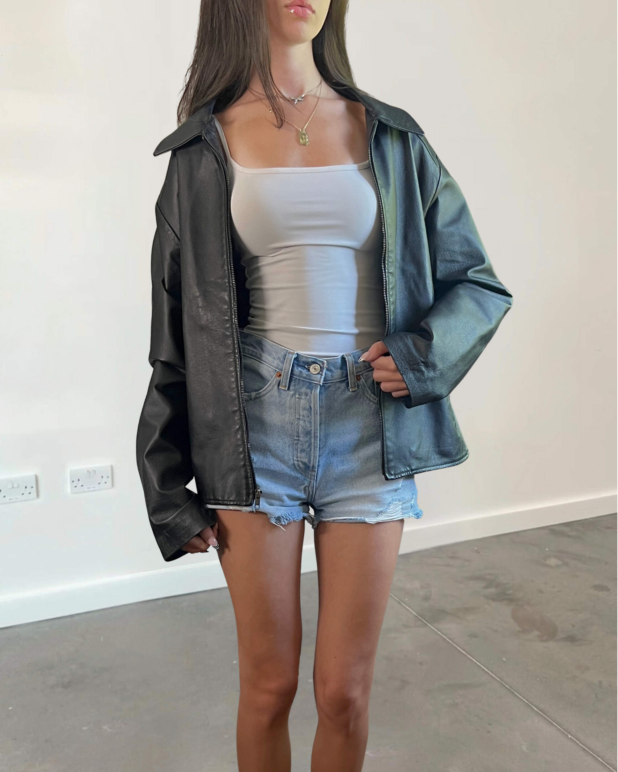 Sumac leather jacket