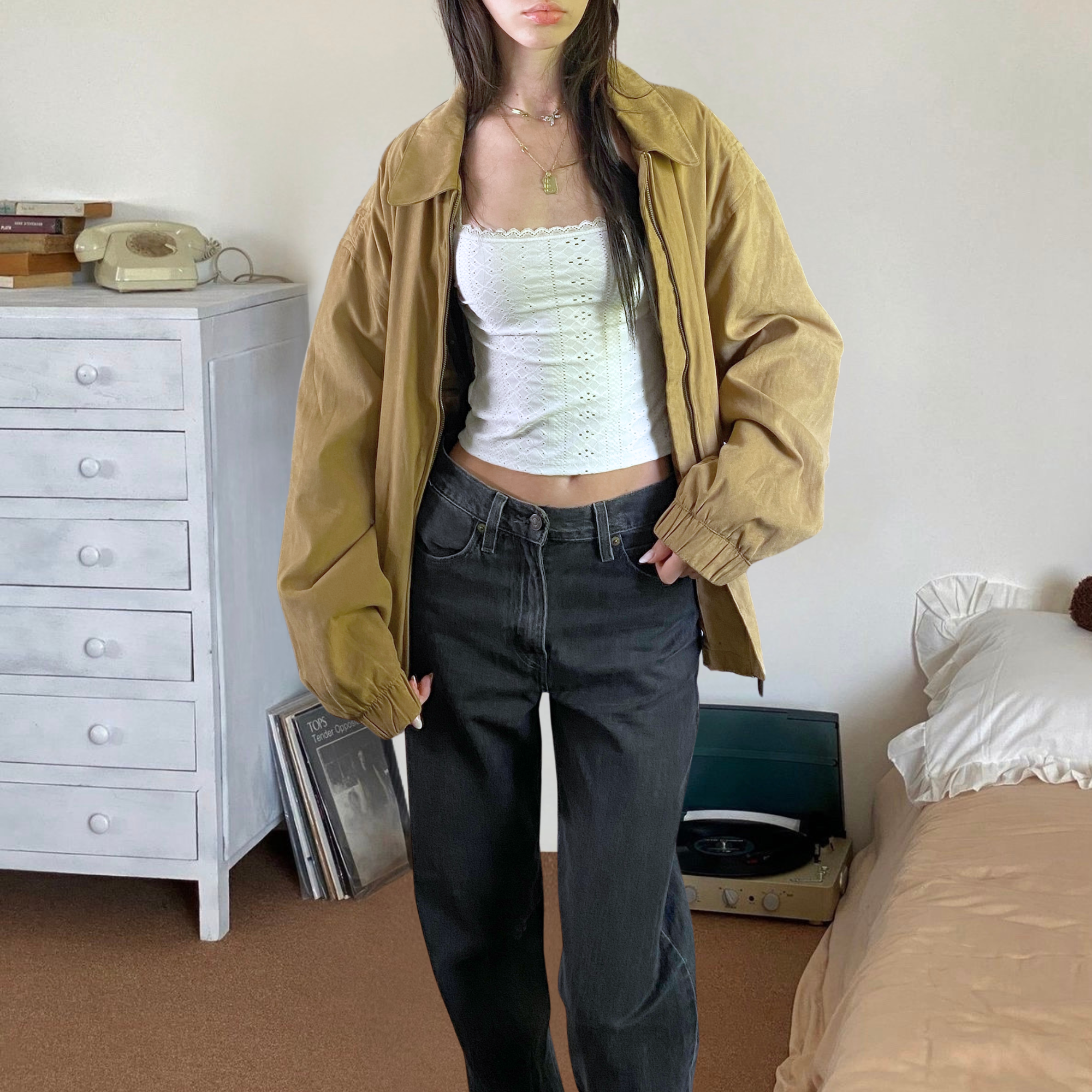 Van Suede Bomber