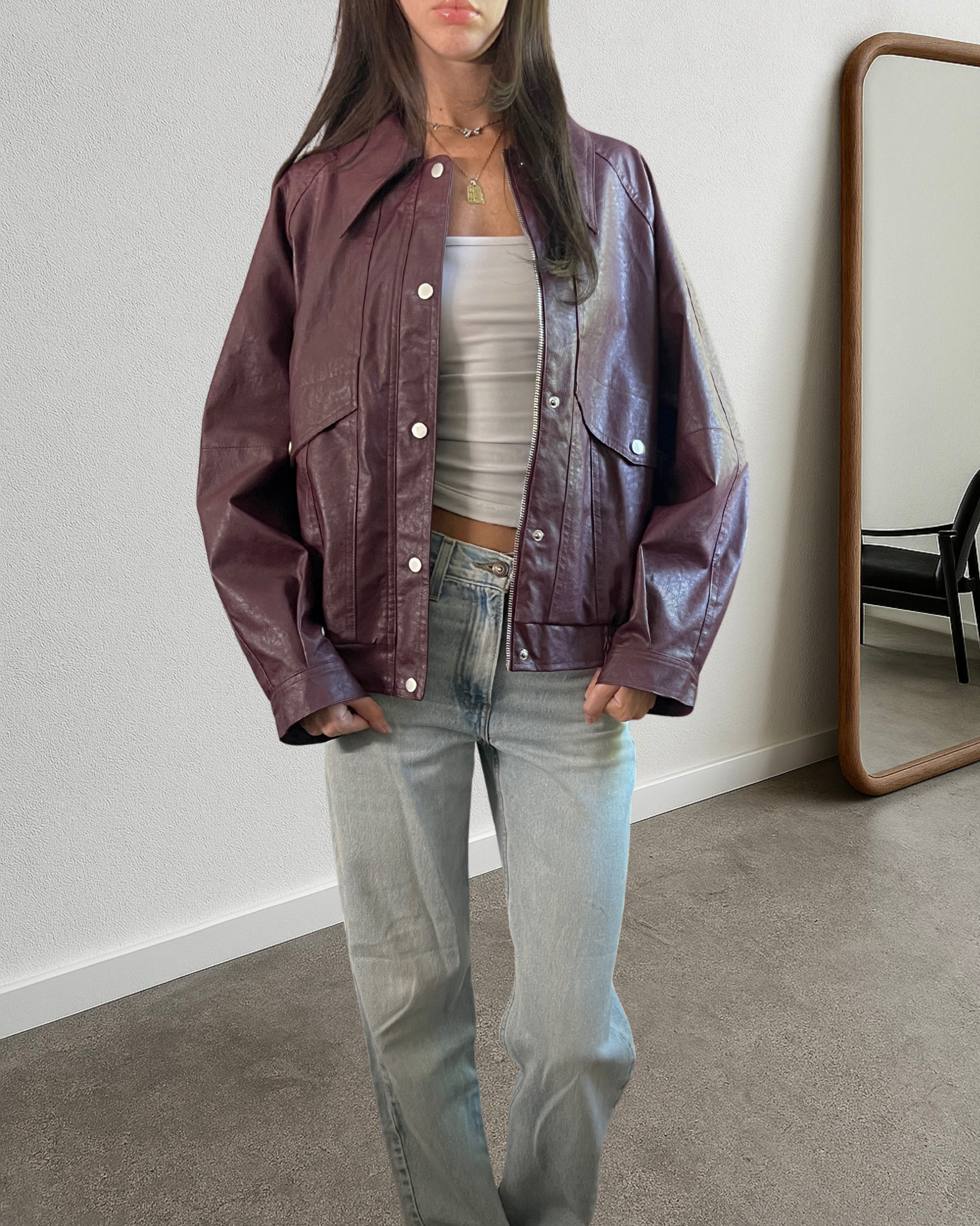 Sydney Leather Bomber