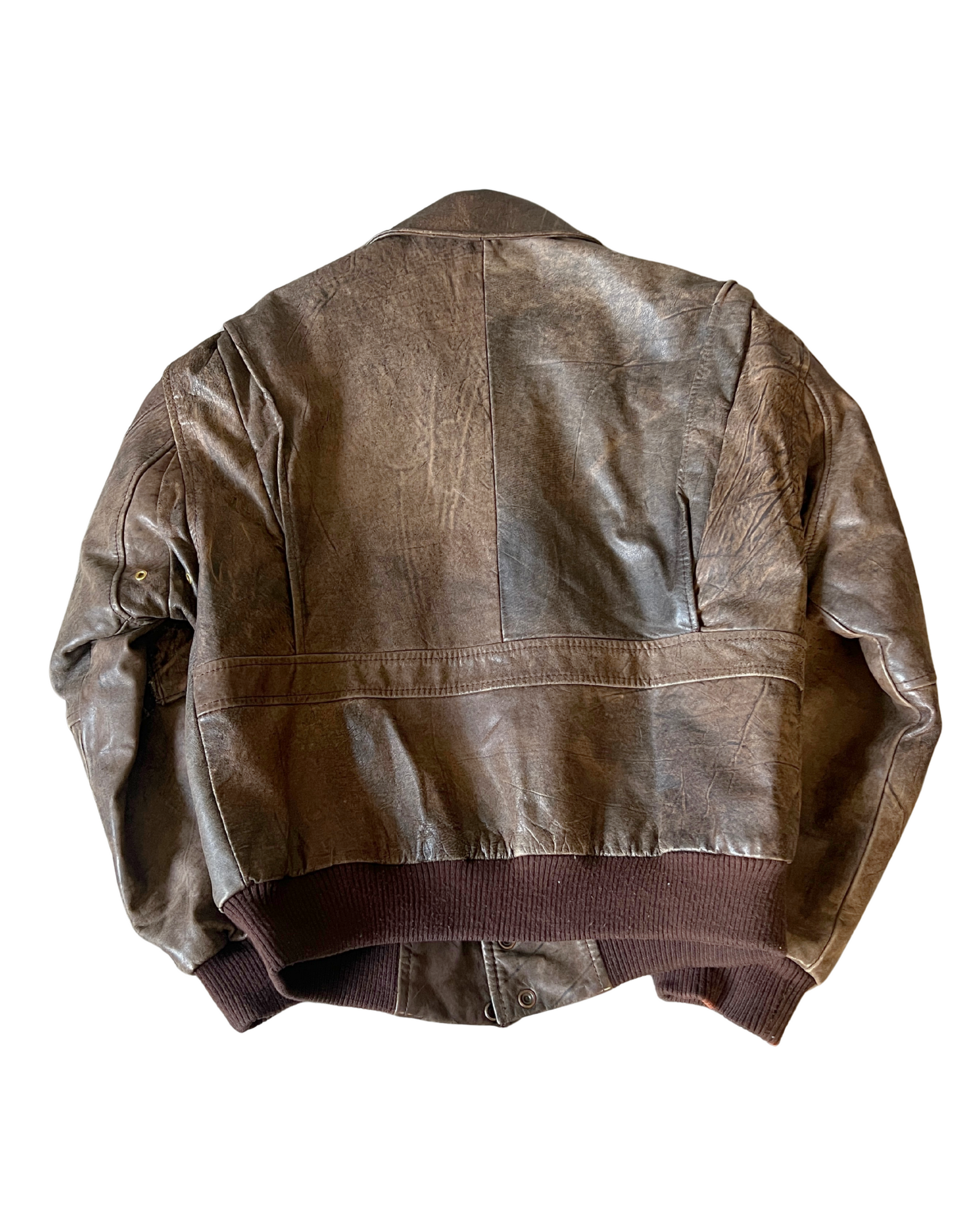 Ponti Leather Bomber