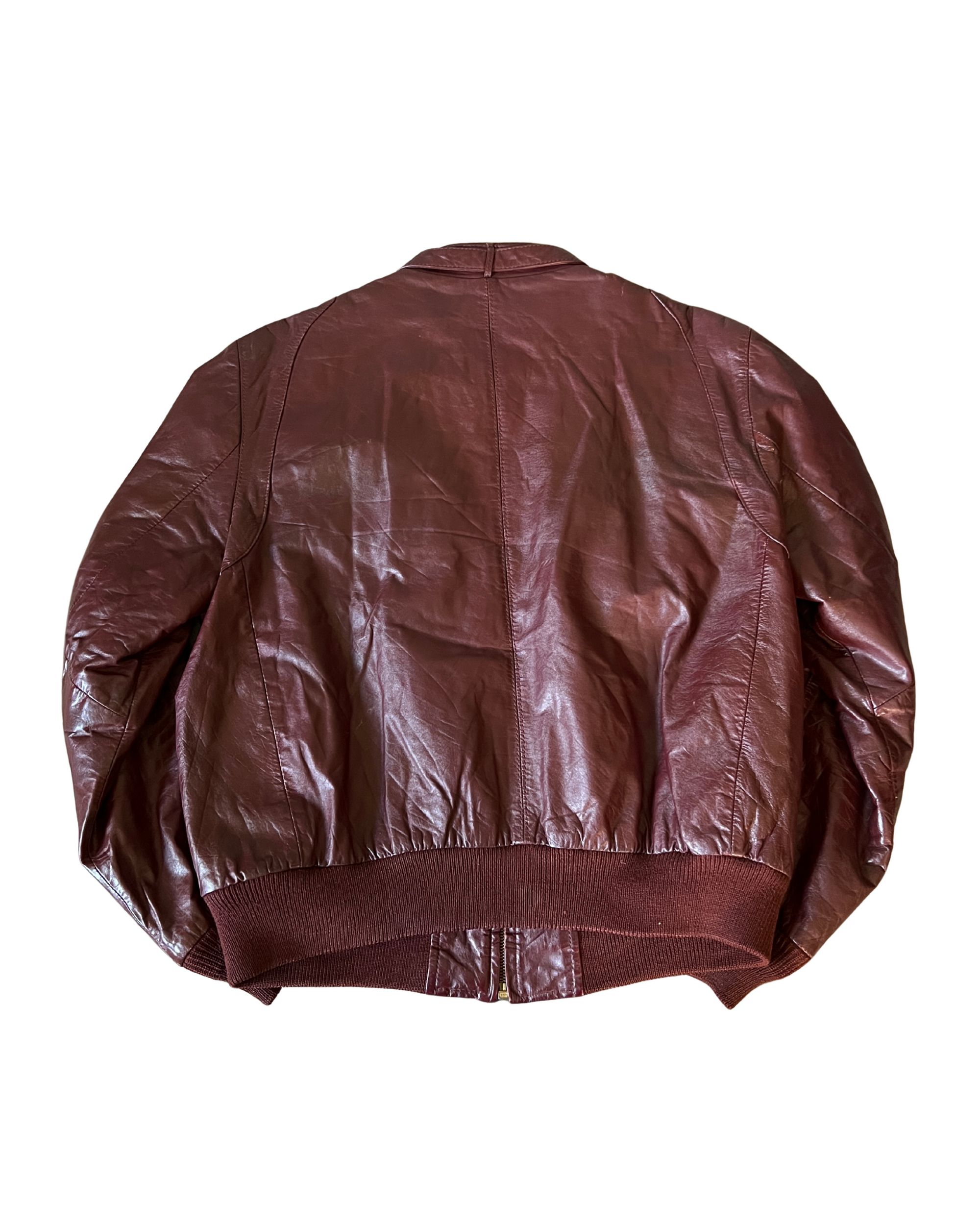Martini Leather Bomber