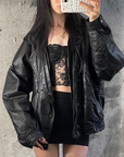 Midway Vintage Leather Bomber