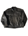Daisy Leather Bomber