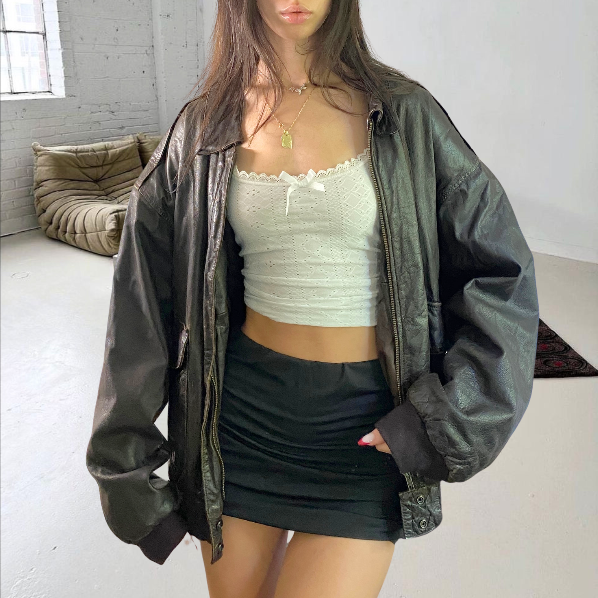 Argus Leather Bomber