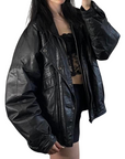 Midway Vintage Leather Bomber